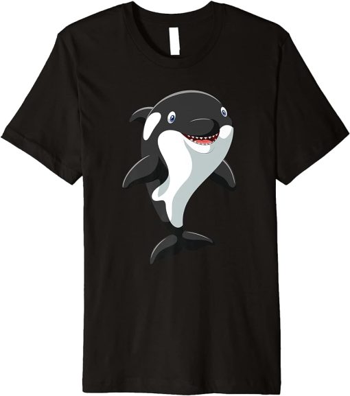 Happy Orca I Orca Whale I Kids Orca Premium T-Shirt