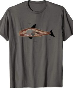 Whale Anatomy Educational Killer Orca Blue Humpback T-Shirt